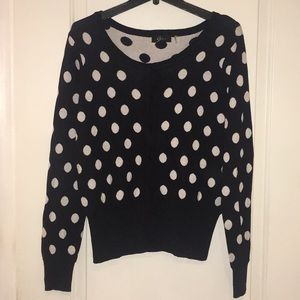 Polka dot cardigan